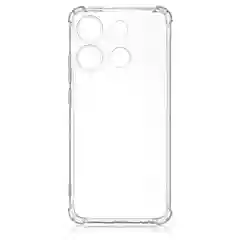Противоударный чехол BROSCORP для Infinix Smart 7 Plus, 7+ силиконовый с усиленными углами