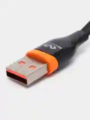 Черный кабель зарядный micro-USB, 1,2 м, Miccell VQ-D10