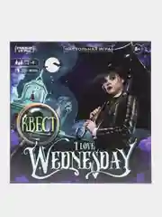 I love Wednesday, квест, настольная игра-ходилка по мотивам Венсдей, 40 карточек