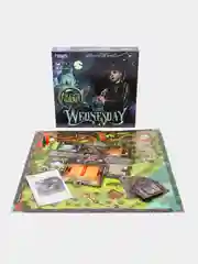 I love Wednesday, квест, настольная игра-ходилка по мотивам Венсдей, 40 карточек