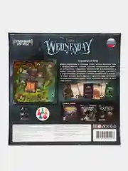 I love Wednesday, квест, настольная игра-ходилка по мотивам Венсдей, 40 карточек