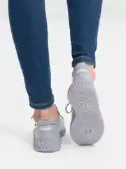 Серый кроссовки женские спортивные, на мягкой подошве, "Изики"