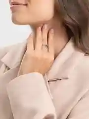 Серебряный кольцо "Смайлик"