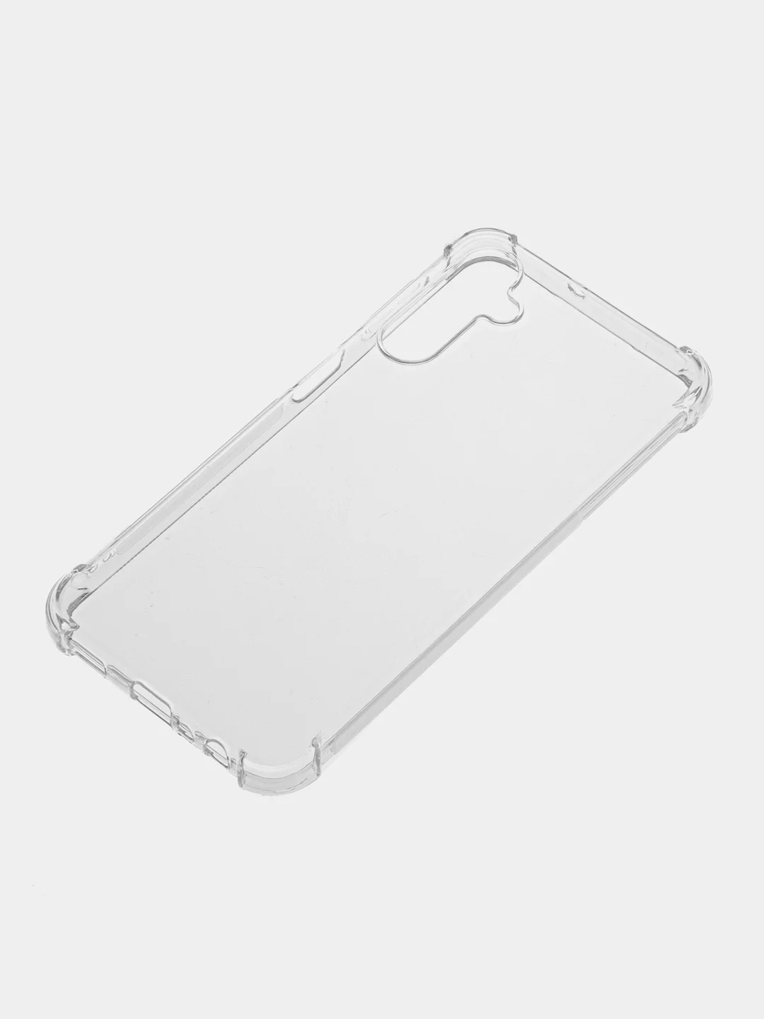Прозрачный противоударный чехол для Samsung Galaxy M34 силиконовый ROSCO, с усиленными углами