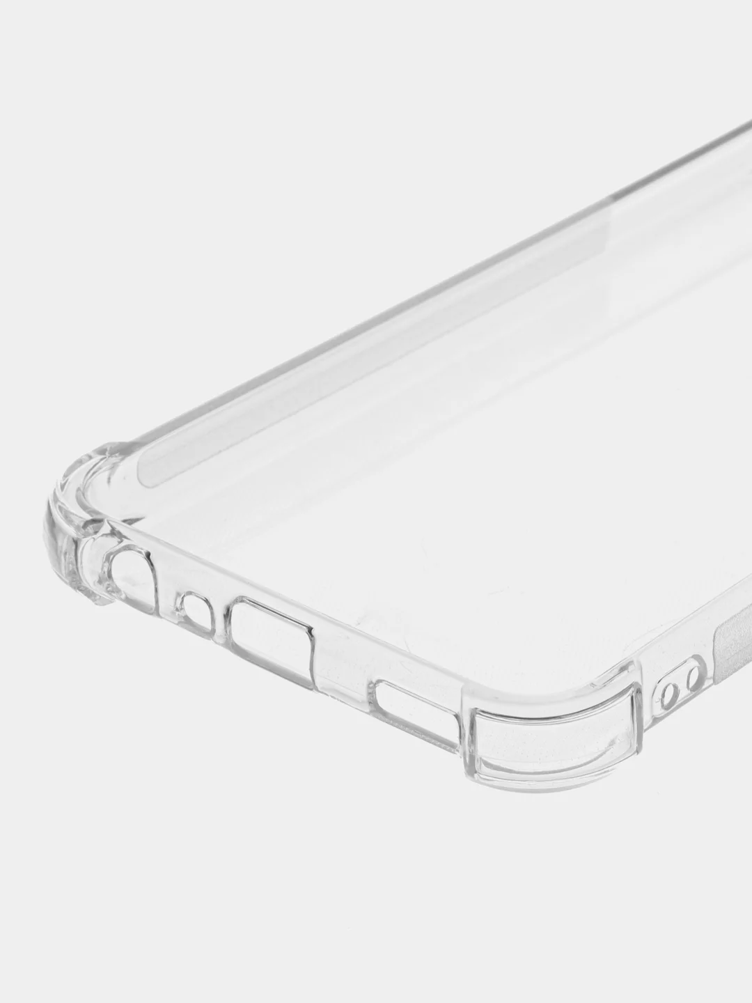 Прозрачный противоударный чехол для Samsung Galaxy M34 силиконовый ROSCO, с усиленными углами