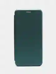 Тёмно-зелёный чехол книжка Samsung J8/A8+/A7/S9/S20/NOTE8/J4/Y9/A12/J6+/S10/A22/M32/A5/A8/S8+/A40/A6/A80