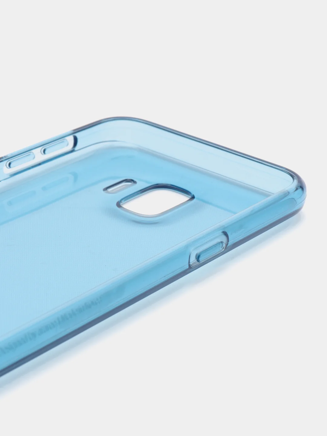 Светло-синий чехол на Samsung A01 / A21s / A51 / J2 core / J6+ / A70 / A20s / A40