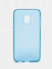 Светло-синий чехол на Samsung A01 / A21s / A51 / J2 core / J6+ / A70 / A20s / A40