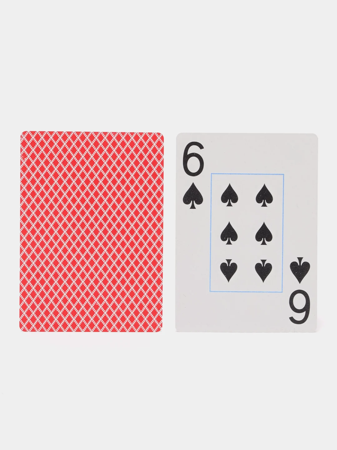 Красный карты игральные "888" для покера, пластиковые, карты игральные, колода 54 штуки