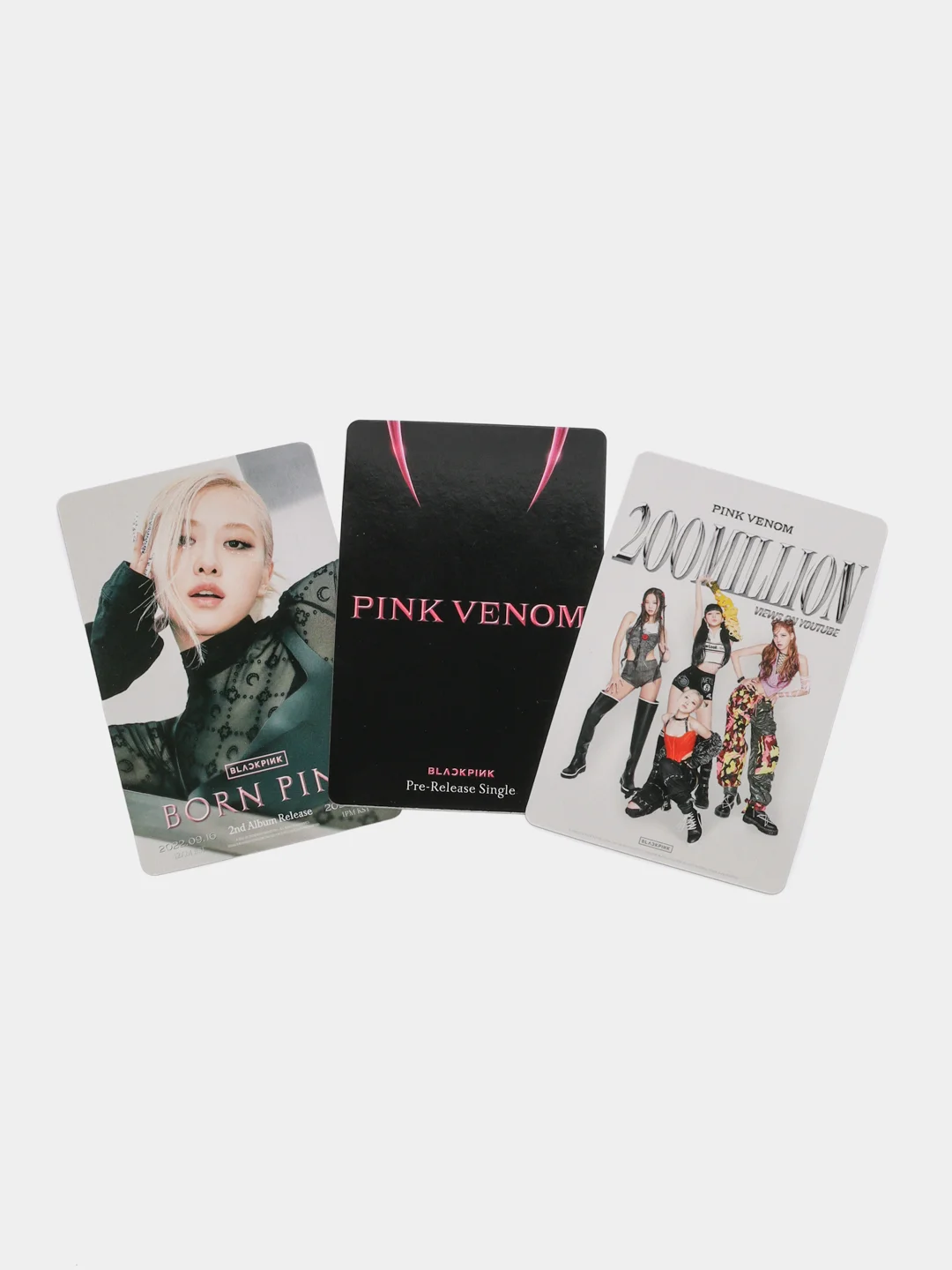Черный карточки K-Pop Blackpink, 55 штук