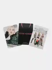 Черный карточки K-Pop Blackpink, 55 штук