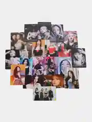 Черный карточки K-Pop Blackpink, 55 штук