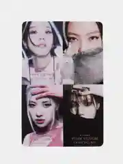 Черный карточки K-Pop Blackpink, 55 штук