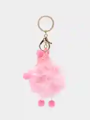 Розовый сумка женская через плечо SAYME с цепью, брелок на сумку, для ключей