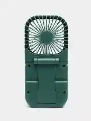 Зеленый вентилятор портативный, ручной, настольный, карманный, Powerbank