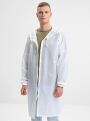 Дождевик мужской, женский, унисекс Rainman Zip, белый