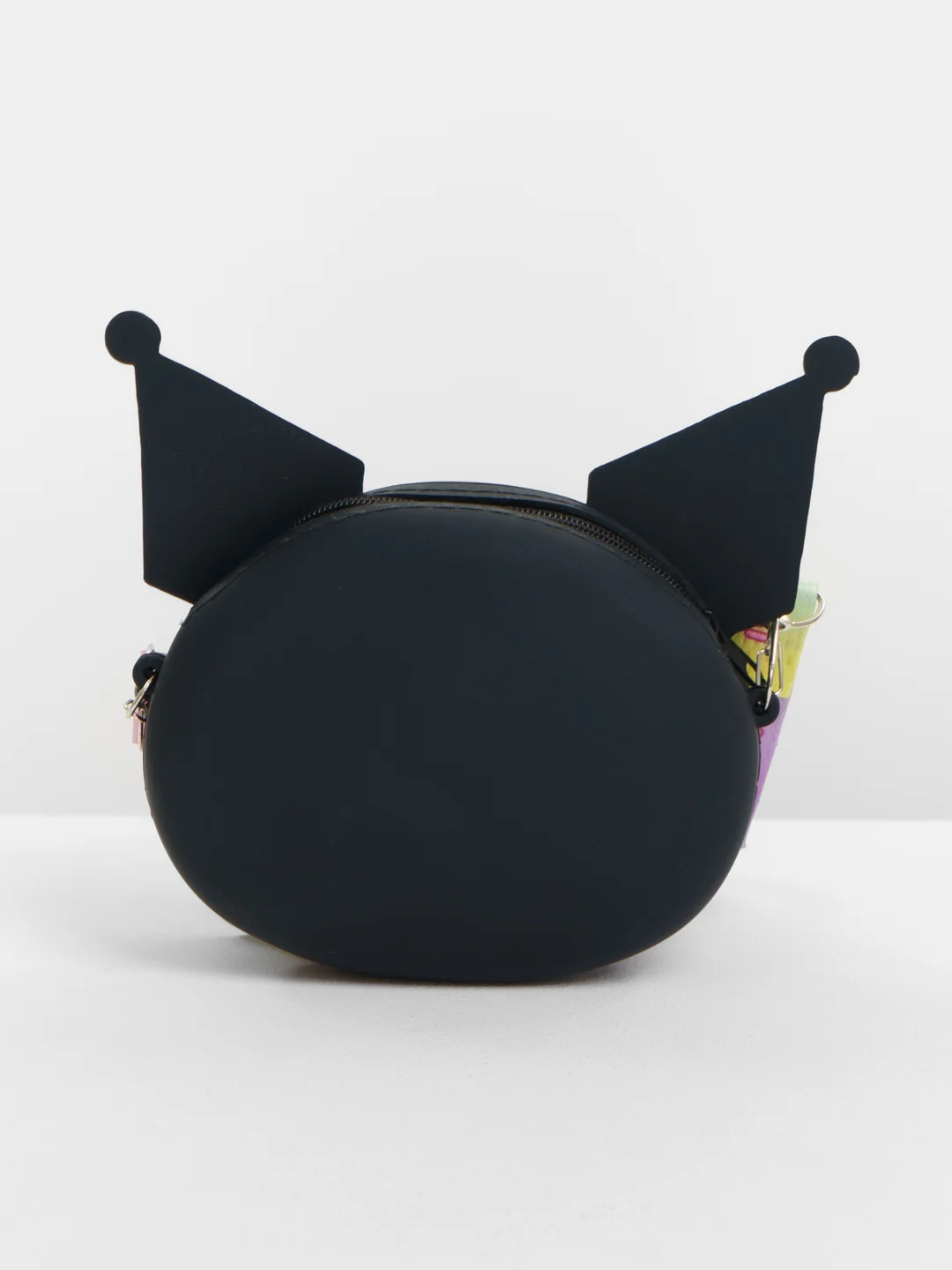 Сиреневый силиконовые сумки Kuromi, через плечо, Куроми и Мелоди, детский кошелек