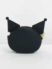 Сиреневый силиконовые сумки Kuromi, через плечо, Куроми и Мелоди, детский кошелек