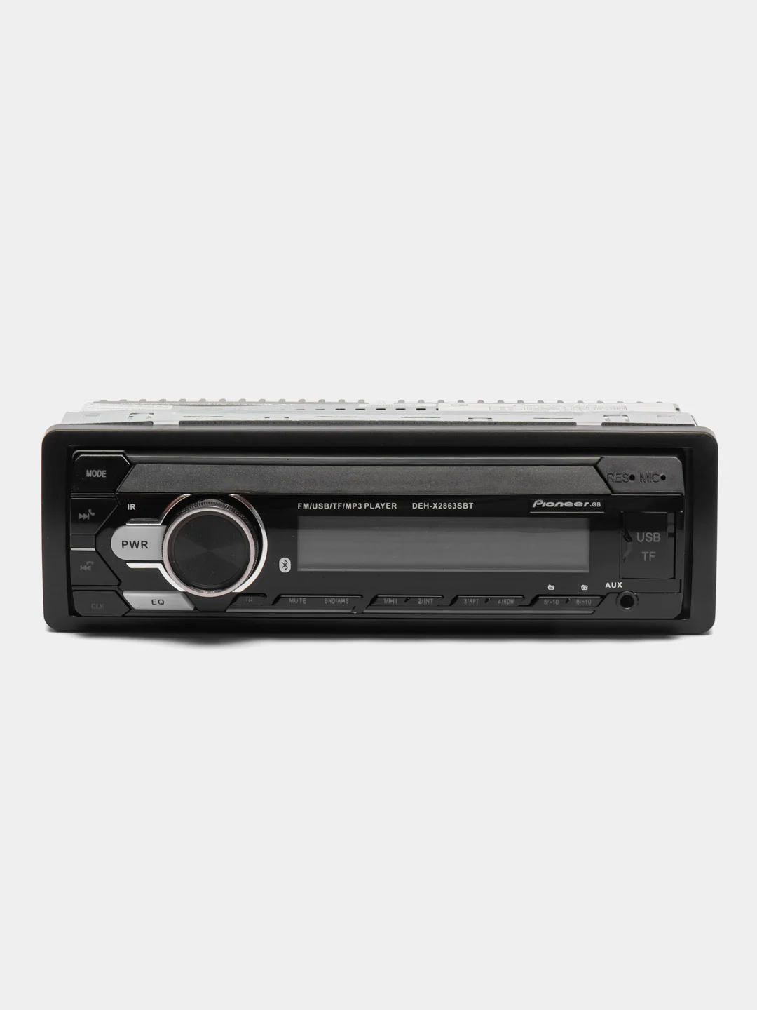 Автомагнитола 1 DIN X2863SBT, Bluetooth, с громкой связью, 7 цветов подсветки