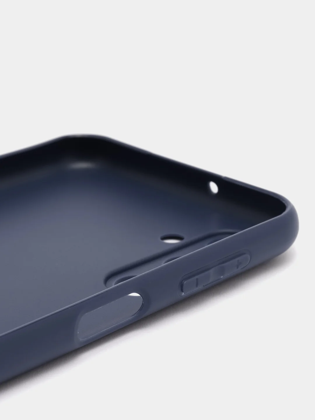 Синий чехол ROSCO для Samsung Galaxy M34, матовый, силиконовый, тонкий, бортик вокруг камер