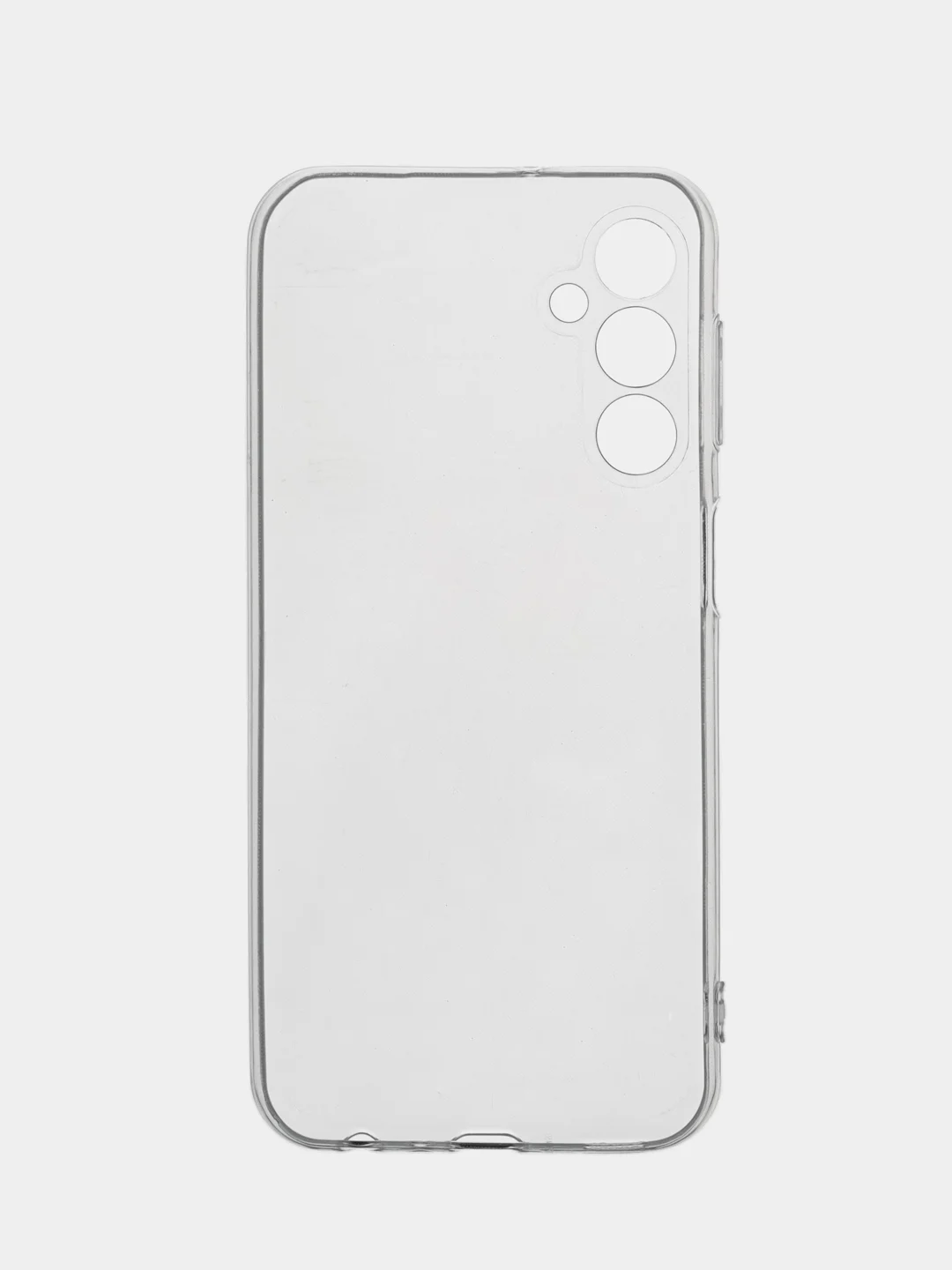 Прозрачный чехол для Samsung Galaxy M34, силиконовый, ROSCO, с защитой камер и от прилипания