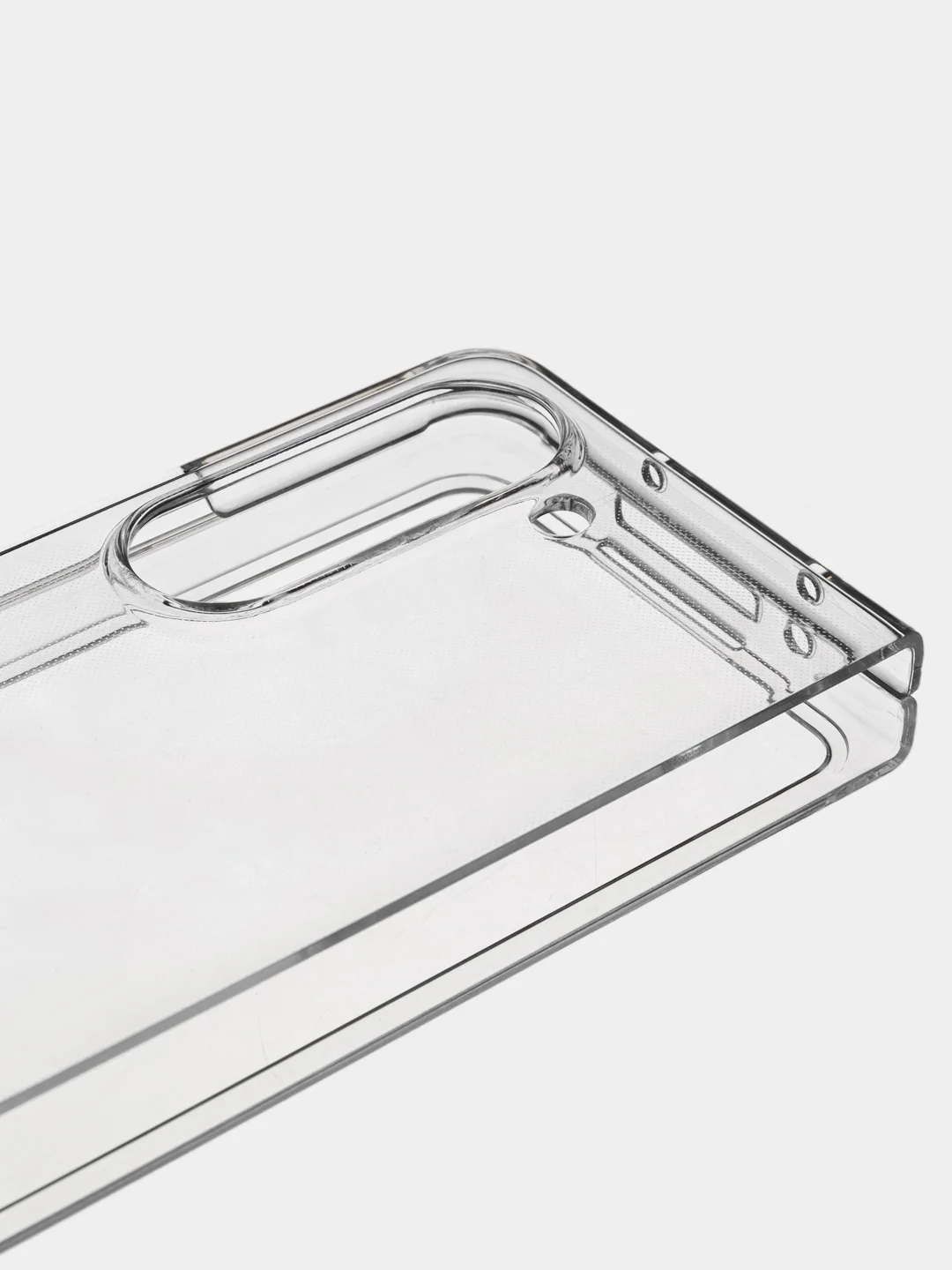 Прозрачный складной пластиковый чехол ROSCO для Samsung Galaxy Z Fold 5, прозрачный, с защитой камер
