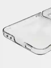 Прозрачный складной чехол для Samsung Galaxy Z Flip 5 пластиковый ROSCO прозрачный с защитой камер