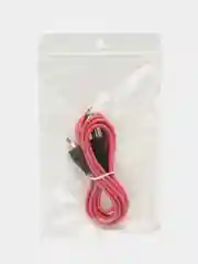 Розовый кабель клип-корд RCA для подключения тату-машинки к блоку питания DC, клип-корд