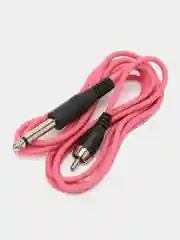 Розовый кабель клип-корд RCA для подключения тату-машинки к блоку питания DC, клип-корд