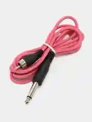 Розовый кабель клип-корд RCA для подключения тату-машинки к блоку питания DC, клип-корд