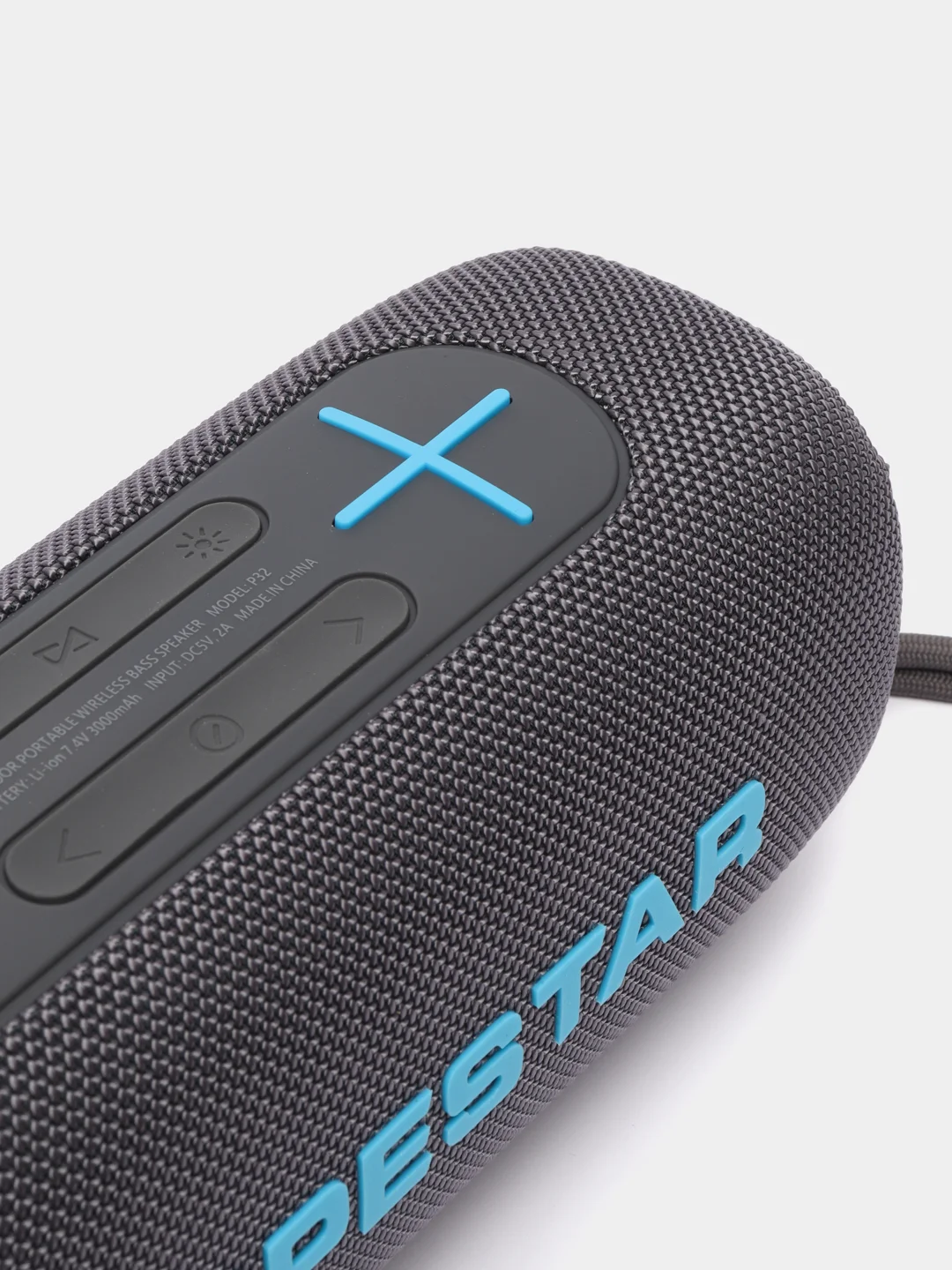 Серый беспроводная портативная, Bluetooth колонка Hopestar P32