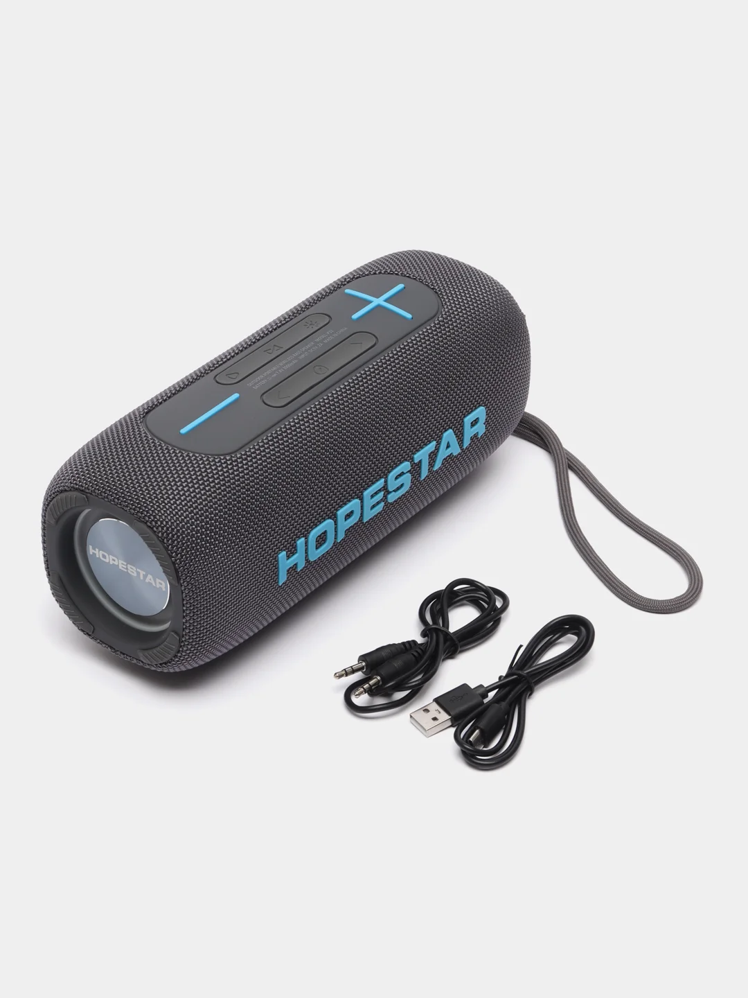 Серый беспроводная портативная, Bluetooth колонка Hopestar P32