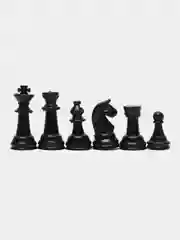 Игра настольная "Шахматы 3 в 1", магнитная доска, 20*20 см, чёрно-белые