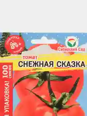 Семена помидоры, томат суперурожайный сорт "Снежная сказка" (открытый грунт)