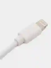 Белый кабель провод для айфона зарядный iPhone Buro USB (m) - Lightning (m), 0.8 м, белый