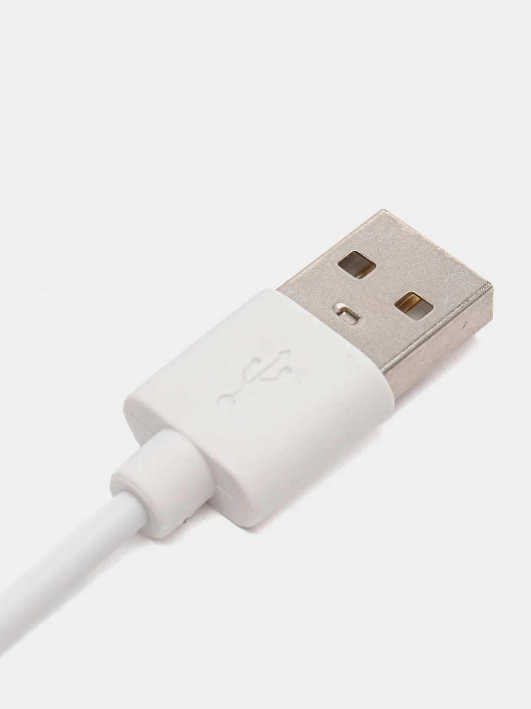 Белый кабель провод для айфона зарядный iPhone Buro USB (m) - Lightning (m), 0.8 м, белый