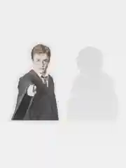 Черный стикерпак набор наклеек "Гарри Поттер" 50 штук, наклейки на телефон, чемодан, ноутбук