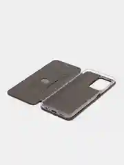 Багровый чехол-книжка для Huawei Honor X7A (Хуавей Хонор Х7A)
