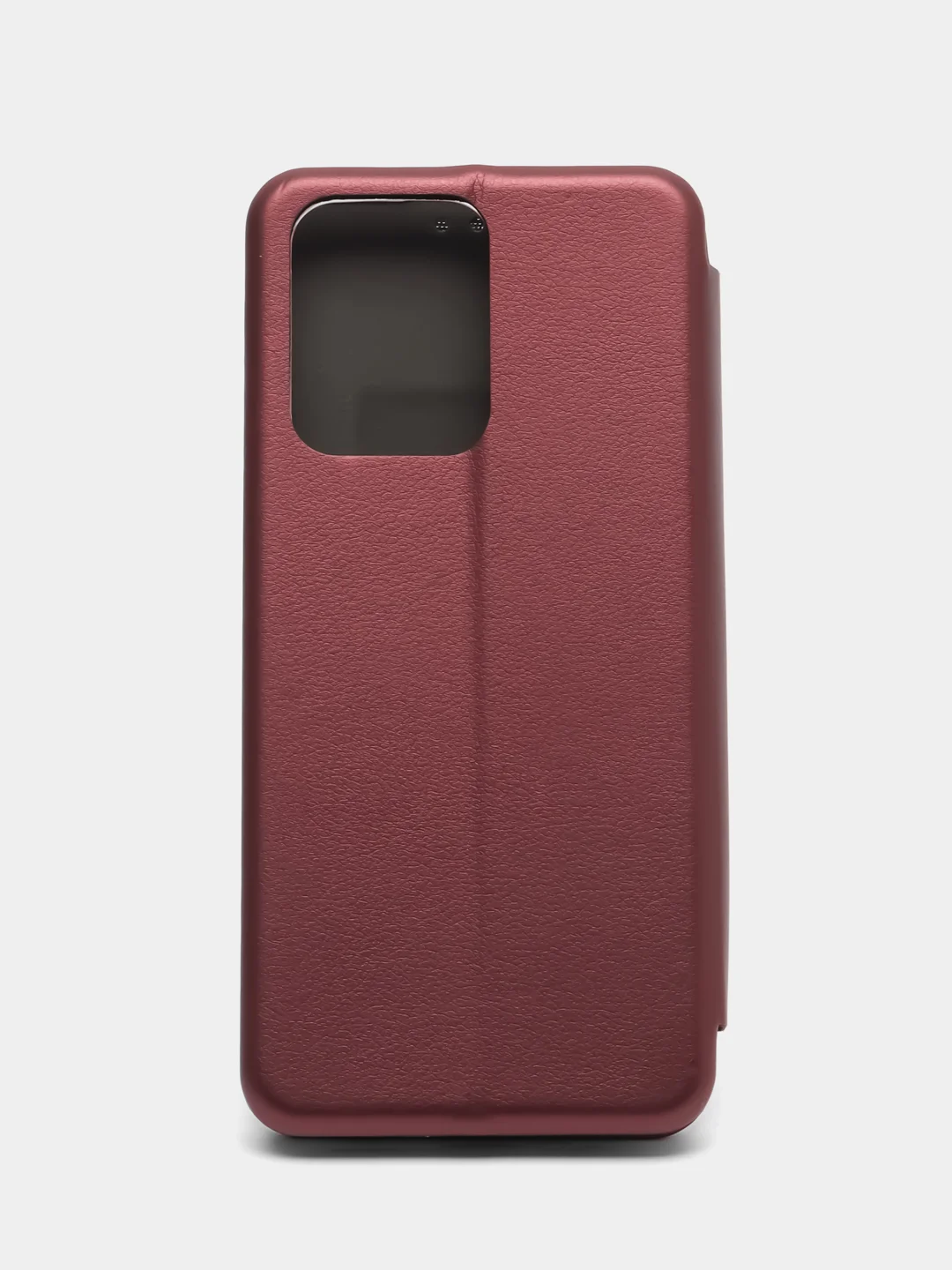 Багровый чехол-книжка для Huawei Honor X7A (Хуавей Хонор Х7A)
