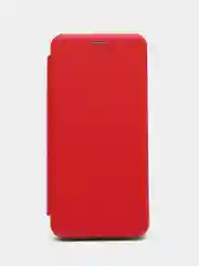 Красный чехол-книжка для Huawei Honor X7A (Хуавей Хонор Х7A)