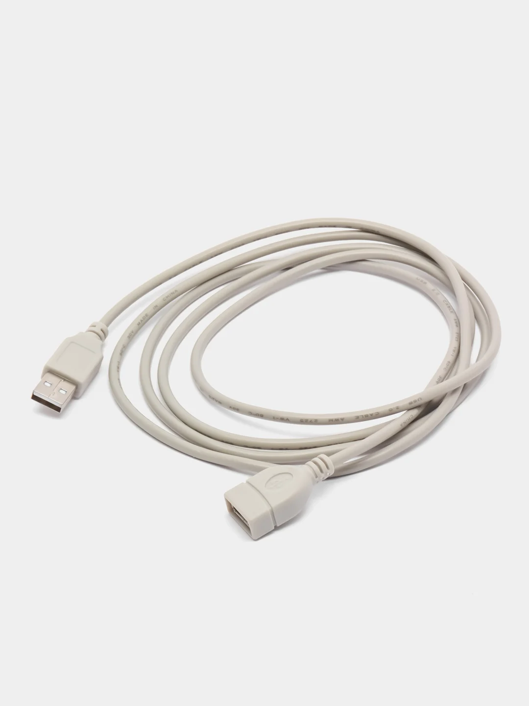 Кабель компьютерный USB соединительный SZC USB-AF USB-A(m), 1,8 м, переходник