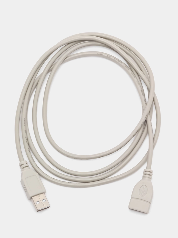 Кабель компьютерный USB соединительный SZC USB-AF USB-A(m), 1,8 м, переходник