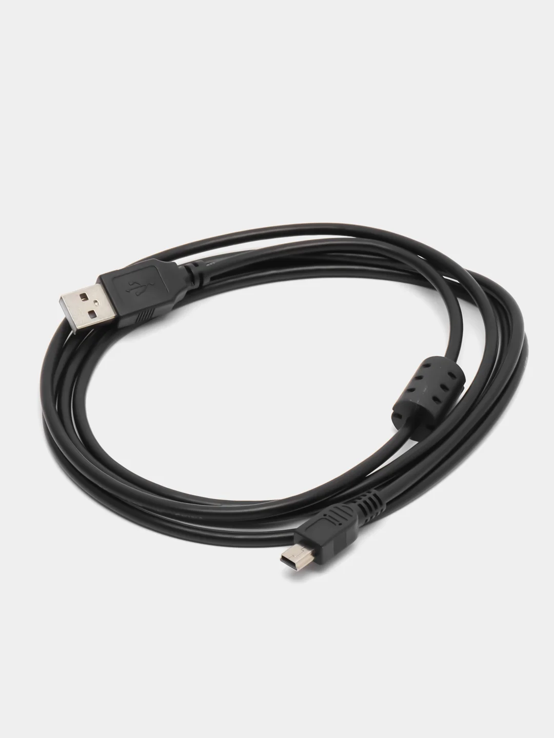Компьютерный кабель USB переходник с фильтром SZC, Mini USB-B(m)-USB-A(m), 1,8 м