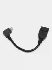 Кабель компьютерный переходный USB SZC USB AF-Micro USB, угловой 90, переходник