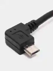 Кабель компьютерный переходный USB SZC USB AF-Micro USB, угловой 90, переходник