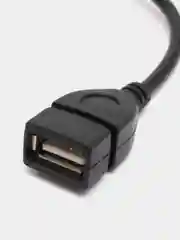 Кабель компьютерный переходный USB SZC USB AF-Micro USB, угловой 90, переходник