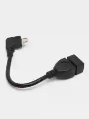 Кабель компьютерный переходный USB SZC USB AF-Micro USB, угловой 90, переходник