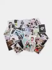 Бежевый карточки K-Pop BTS, 55 шт