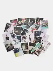 Белый карточки K-Pop BTS, 55 шт