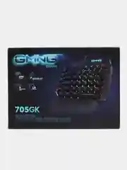 Черный игровой блок Oklick 705GK, черный, USB